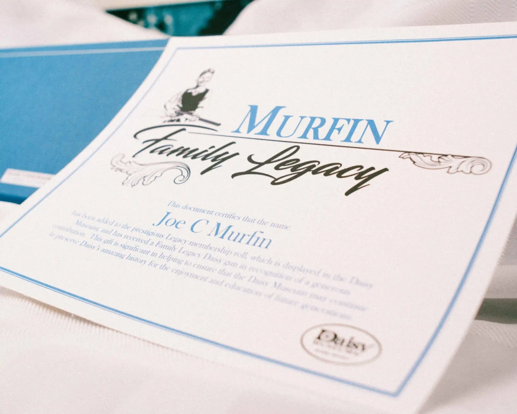 Personalized Family Legacy certificate