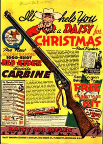 1966 Daisy BB Gun Pump~Rifles Bobcat to Savvy Explorer~Cub~Boy Scouts Toy Ad 